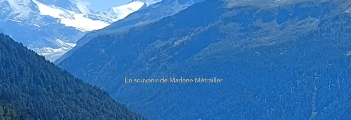 Pour Marlène Métrailler